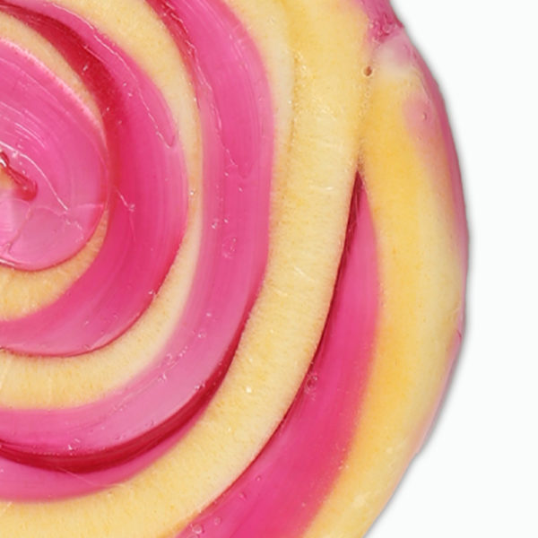 Blackberry and Apple large twirl lollipop