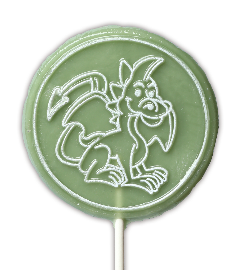 Dragon lollipop Apple Flavoured