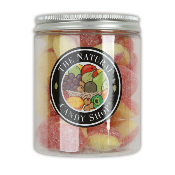 Jar of Rhubarb and Custard boiled sweets