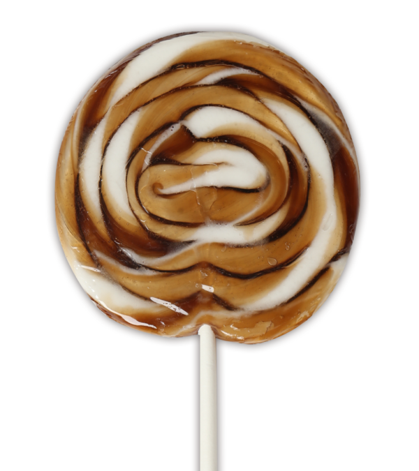 Mini Twirl Lollypops in Cola flavour