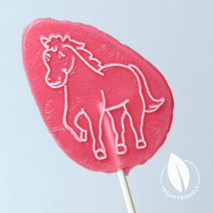 Tony Pony Strawberry Vegan Lolly