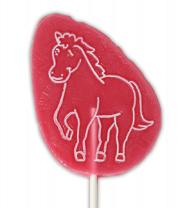 Tony Pony Strawberry Vegan Lolly