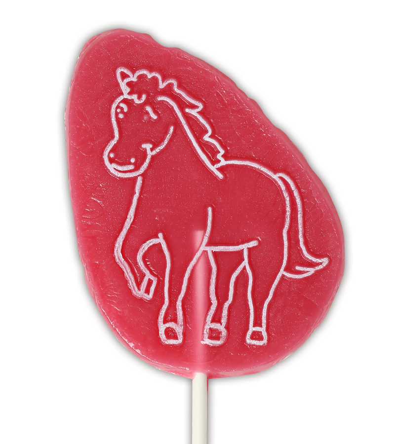 Tony Pony Strawberry Vegan Lolly