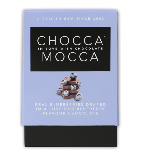 Blueberries in Blueberry Chocolate