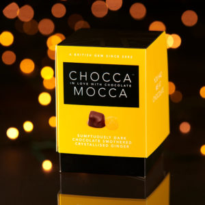 Chocolate covered ginger