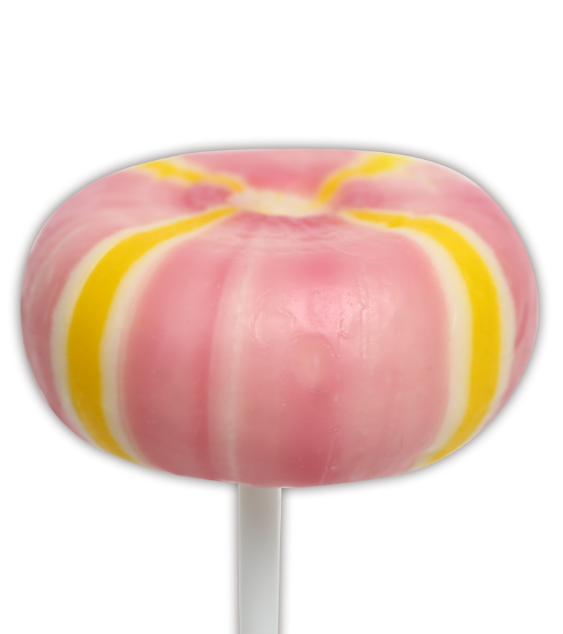sour apple natural handmade lollipop