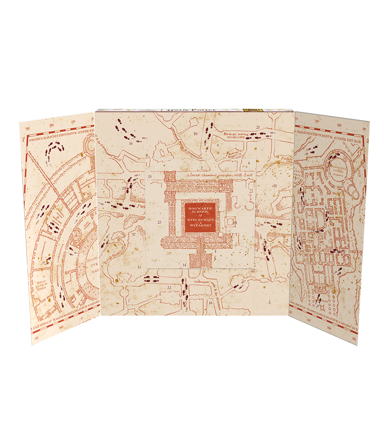 the best advent calendars of 2024 Harry Potter MARAUDER’S MAP Advent Calendar