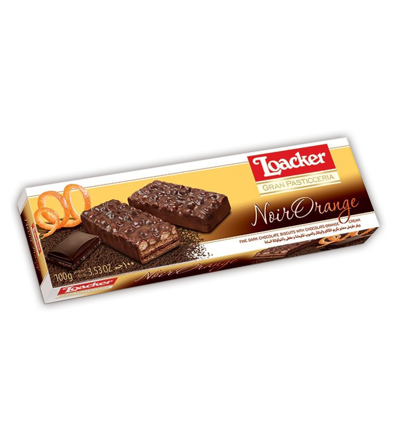 Loacker Gran Pasticceria Noir Orange