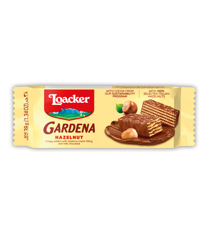 Loacker Gardena Hazelnut 38g