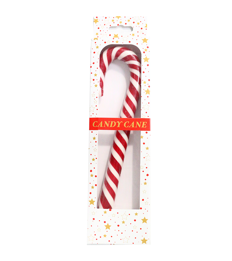 Natural Candy Shop Jumbo Strawberry flavour Candy Cane 100g Box
