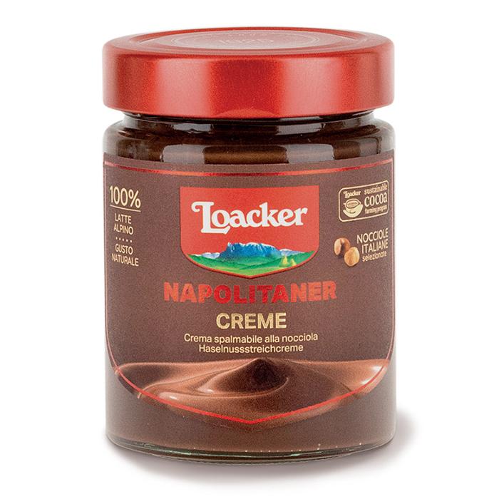 Loacker Luxury Napolitaner Hazelnut Creme Spread 290g Jar